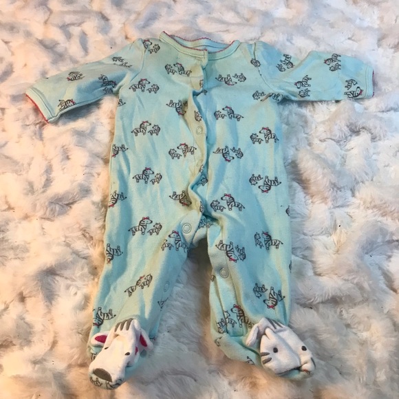 Carter’s Onesies Baby Girl Animals Pink TealPink Bundle | Size - 0-3 Months - Picture 3 of 16
